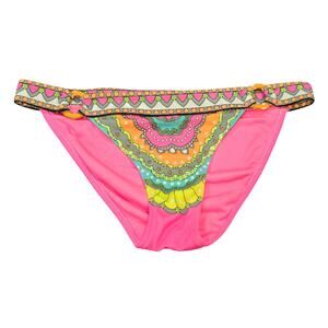 Victoria Secret Pink Colorful Print Bikini Swim Suit Bottom
